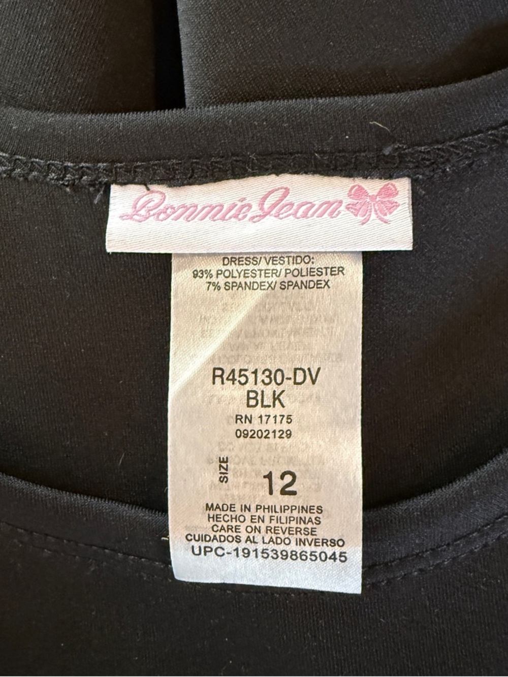 Girls Size 12 Bonnie Jean Party Dress - Picture 3 of 4
